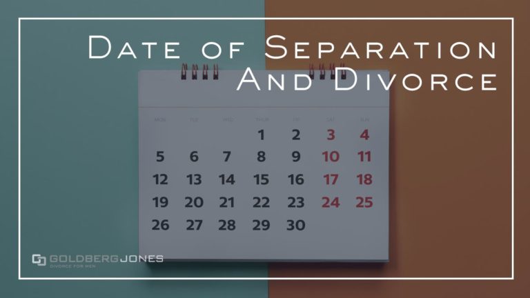 california divorce law date of separation
