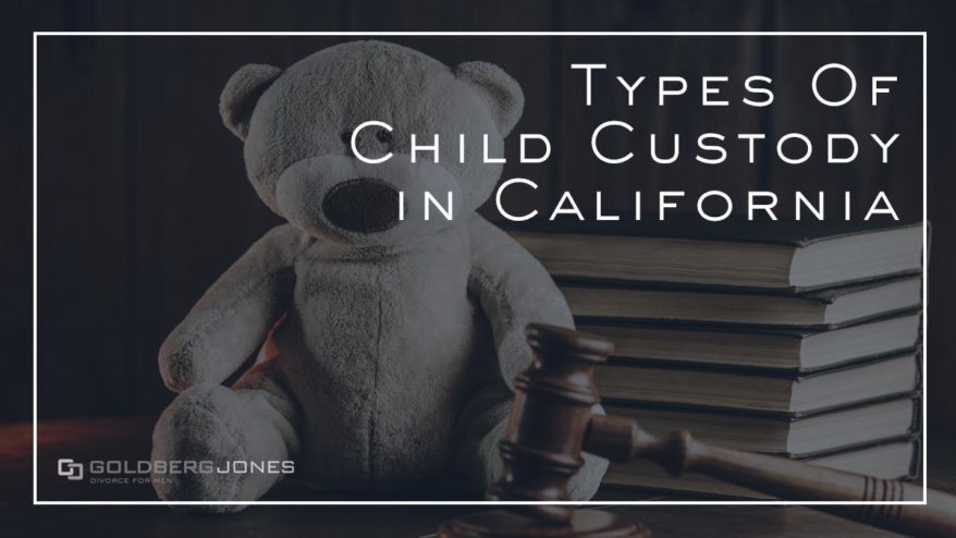 What Are The 4 Types Of Child Custody In California Goldberg Jones